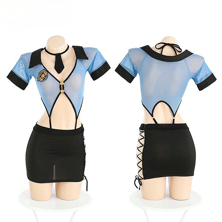 Bộ Cosplay Tiếp Viên Hàng Không