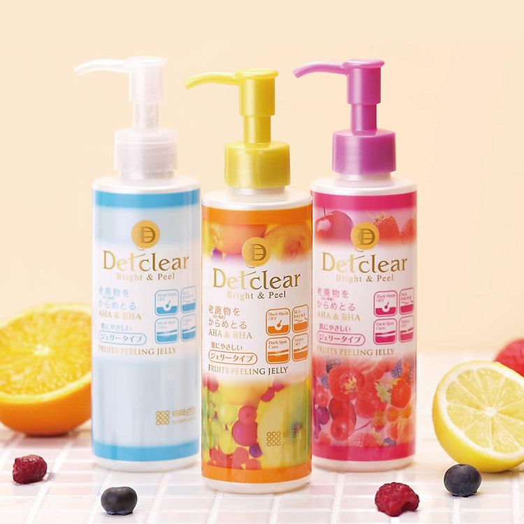 Meishoku Detclear Bright And Peel Peeling Jelly (Mix Berry)