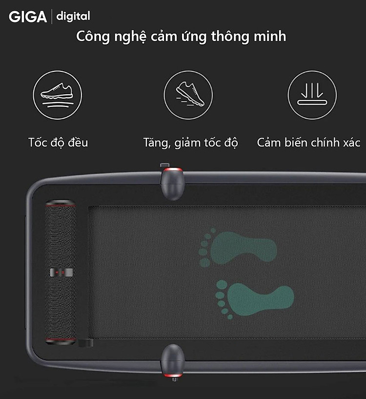 Xiaomi KingSmith K12 có cảm biến bàn chân thông minh