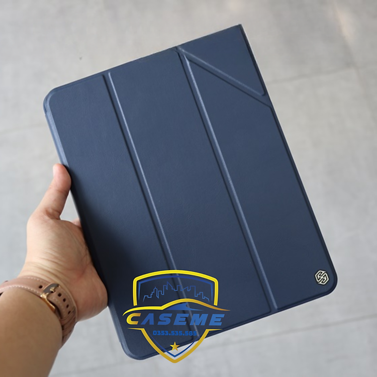 Bao Da Danh Cho Ipad Mini 6 Mini 7 Bevel Leather Case Chinh Hang Nillkin (7)