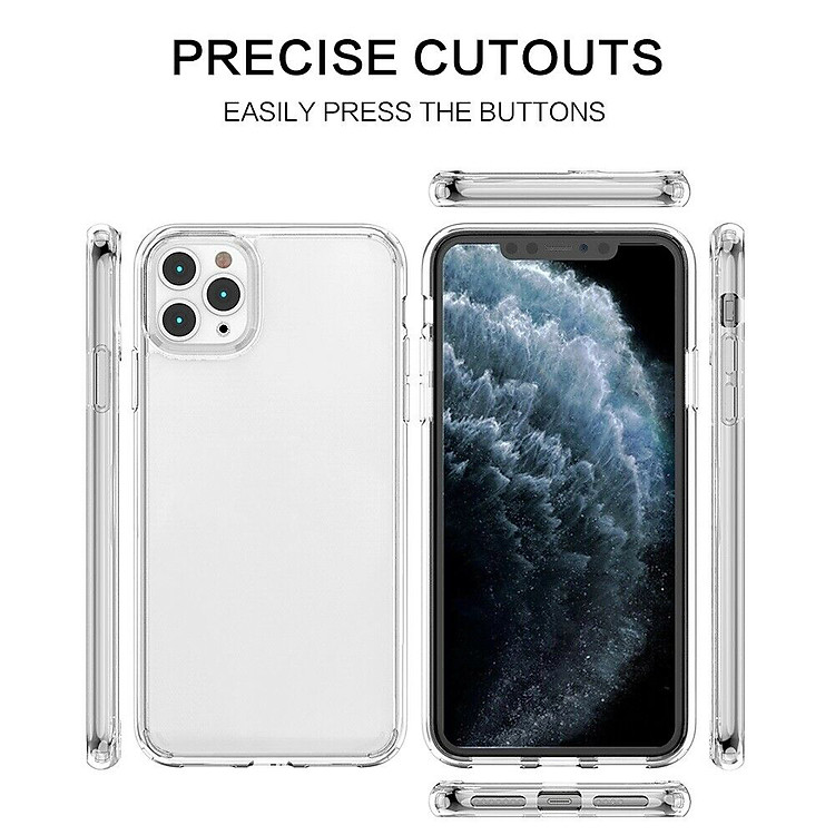 Ốp lưng chống sốc cho iPhone 15/ 15 Plus/ 15 Pro/ 15 Pro Max hiệu Likgus Crashproof - Thiết kế trong suốt, chống ố, giúp chống chịu mọi va đập - hàng nhập khẩu