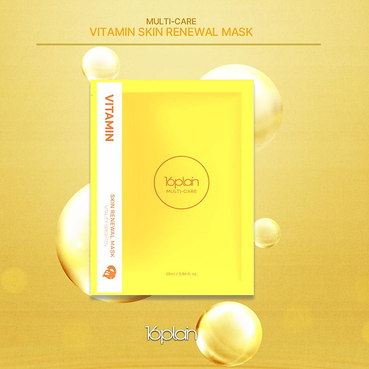 16plain Multi-Care Vitamin Skin Renewal Mask