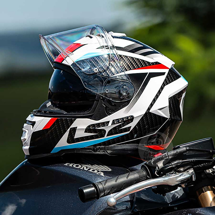 Mũ Fullface LS2 FF800 Storm Racer | Nón LS2 có 2 kính