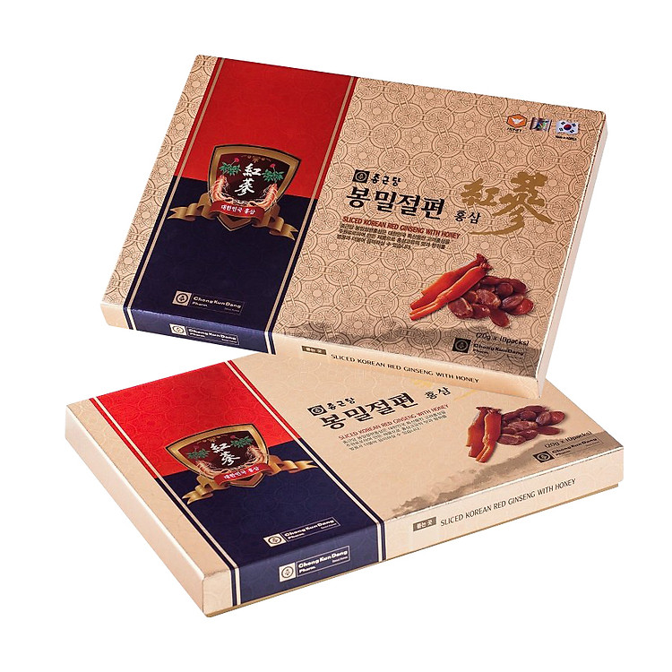 combo 2 hộp hồng sâm lát tẩm mật ong chong kun dang gingseng house (2 hộp x 10 gói x 20gr) - nhập khẩu hàn quốc - bồi bổ cơ thể, tăng cường thể lực, tăng sức đề kháng, giảm mệt mỏi 4