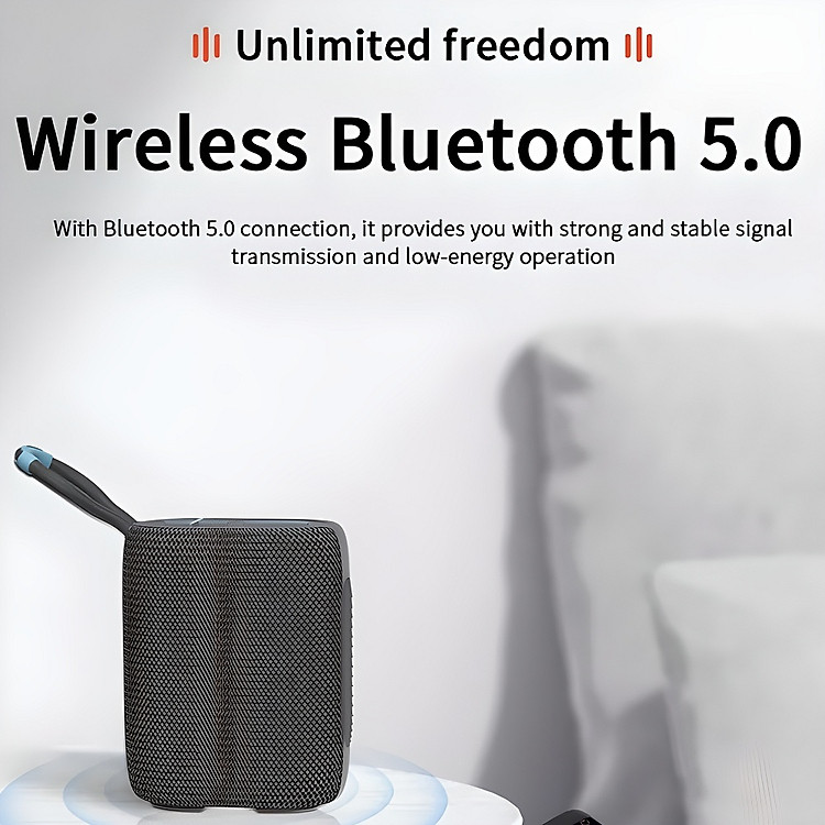 Loa bluetooth chống nước chuẩn IPx7 hiệu WIWU Thunder P26