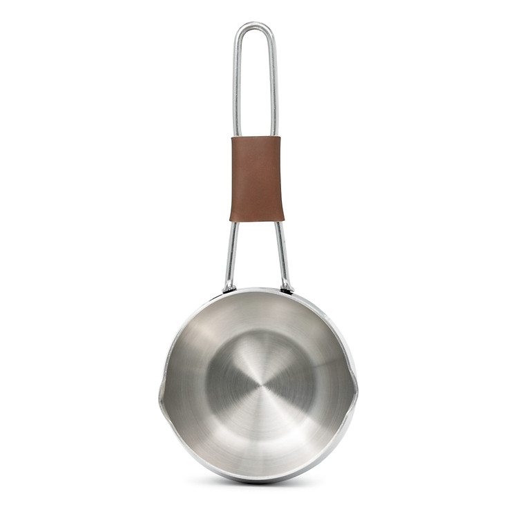 Quánh Inox 3 lớp đúc liền khối miệng rót Kalpen Baby Rinmer size 12cm