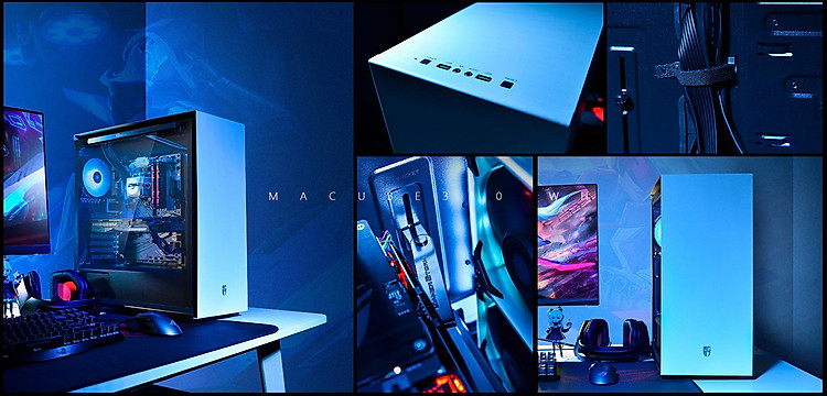 DEEPCOOL GAMERSTORM MACUBE310 WH ATX Mid Tower Case application in the life scene