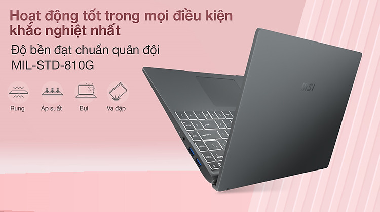 MSI Modern 14 B11MOU i3 1115G4 (1027VN) - Độ bền