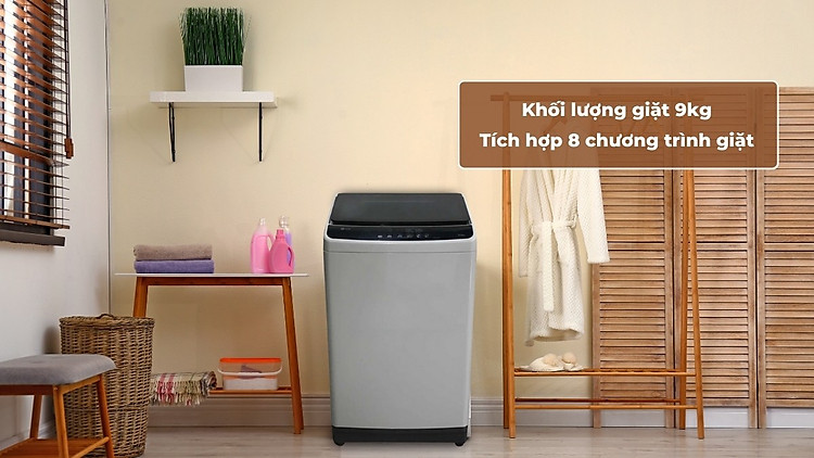 Máy được tích hợp đa dạng chương trình giặt