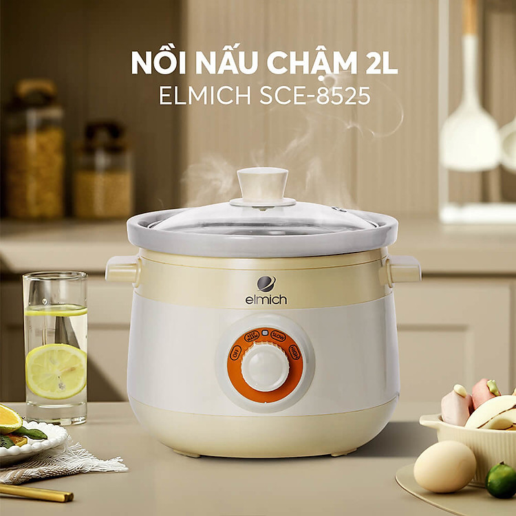 Nồi nấu chậm 2L Elmich SCE-8525