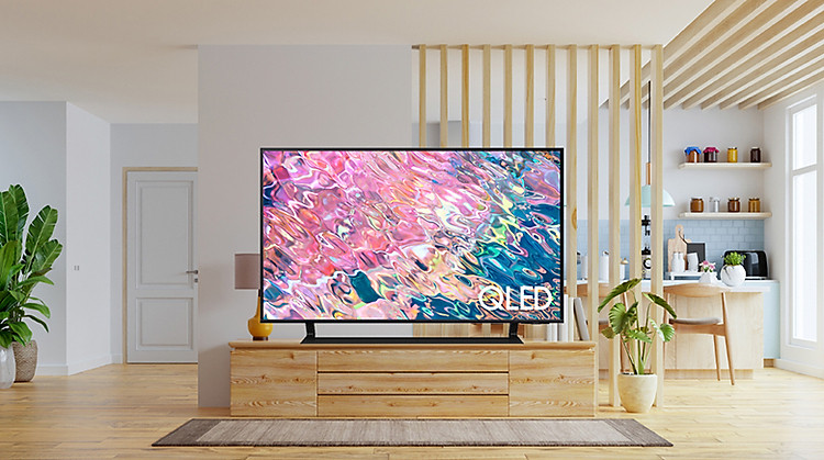 Thiết kế AirSlim - Smart Tivi QLED Samsung 4K 50 inch QA50Q60B