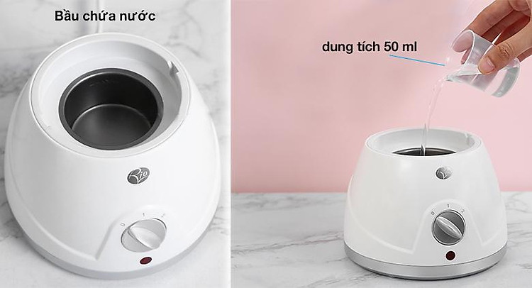 Dung tích bầu chứa của Máy xông hơi mặt Rio FSTE