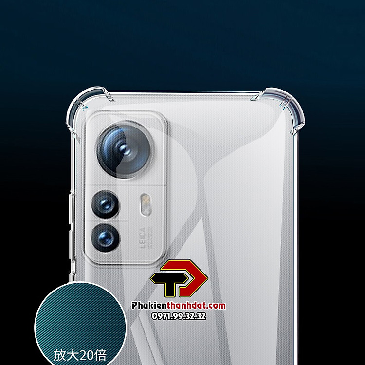 Ốp lưng cho Xiaomi 12T Pro, K50 Ultra, Xiaomi 12T dẻo trong suốt chống sốc bảo vệ camera sau - Hàng nhập khẩu
