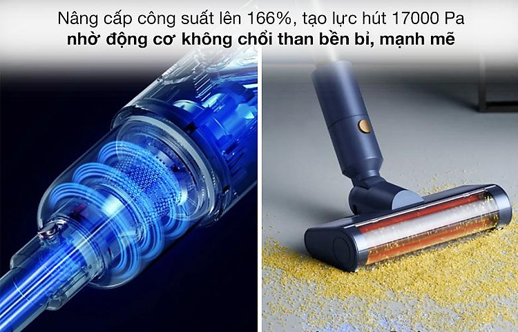 Động cơ - Máy hút bụi cầm tay không dây Deerma VC20 PRO