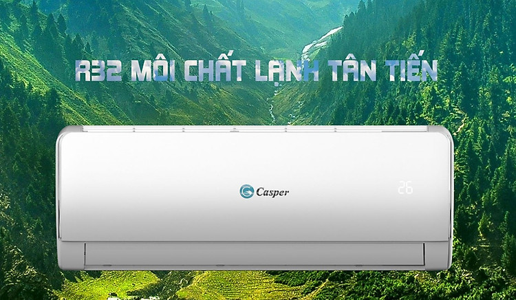 Máy lạnh Casper 1.5 HP SC-12TL32 - Môi chất lạnh tân tiến R32