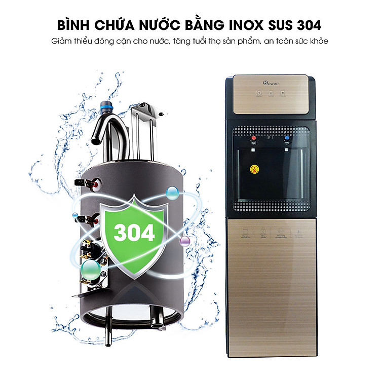 Cây nước nóng lạnh Sowun SW 9969 chất lượng cao