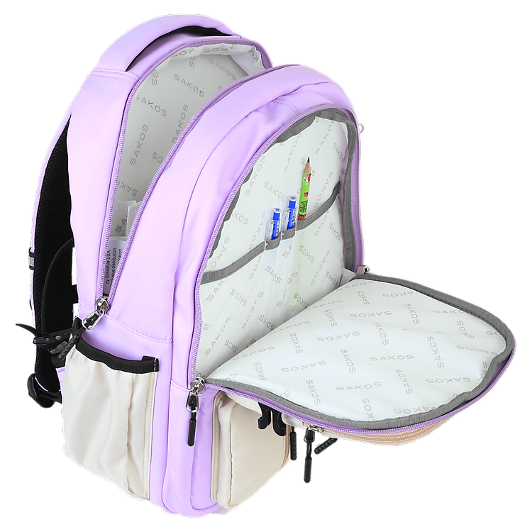 balo học sinh Sakos Stormy tím