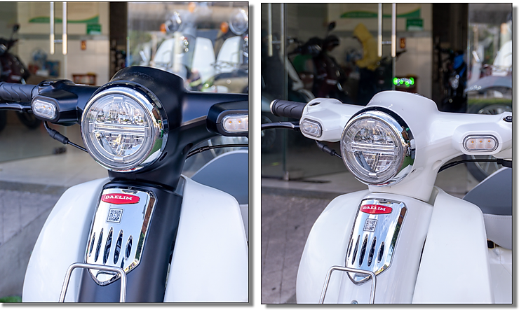 đèn led xe cub 50cc c6