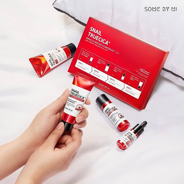 Bộ Dưỡng Da Some By Mi Snail Truecica Miracle Repair Starter
