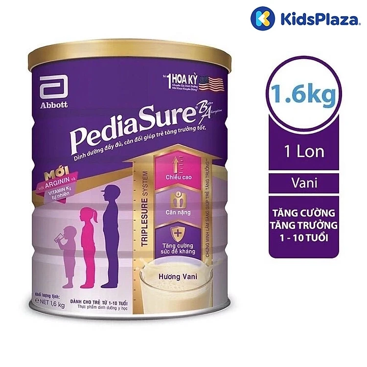 sữa pediasure ba cho bé 1-10 tuổi