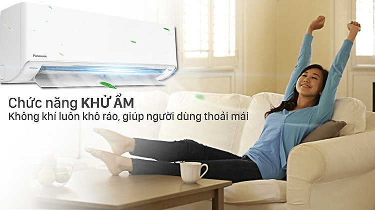 Máy lạnh 2 chiều Panasonic 1 HP CU/CS-XZ9XKH-8 - Giữ phòng luôn khô thoáng với chức năng khử ẩm