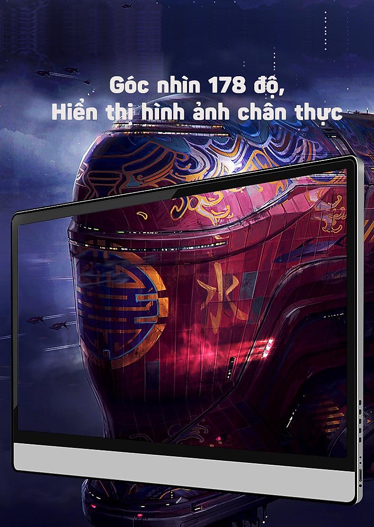 Màn hình di động tích hợp cảm ứng mở rộng hiển thị hình ảnh, video 13.3 inches Aturos P13A