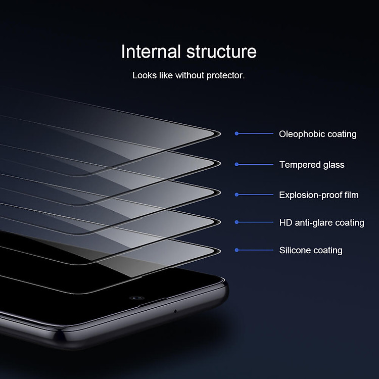 Nillkin Amazing 3D CP+ Max tempered glass screen protector for Samsugn Galaxy A71, Note 10 Lite