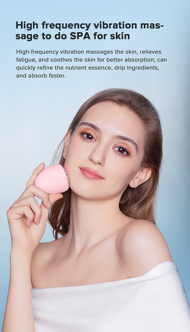 Xiaomi InFace Mặt Rung Nhiều Màu Trẻ Hóa Ion Máy Massage Mặt Làm Đẹp Chăm Sóc Da Mặt 7