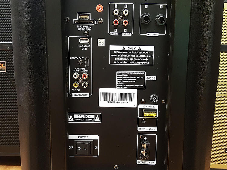 Loa k&eacute;o di động Acnos BeatBox KB39U 2019 (NEW)