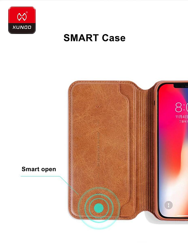 Bao da thể thao chống sốc cho iPhone 14 (6.1 inch) hiệu XUNDD Gra Series