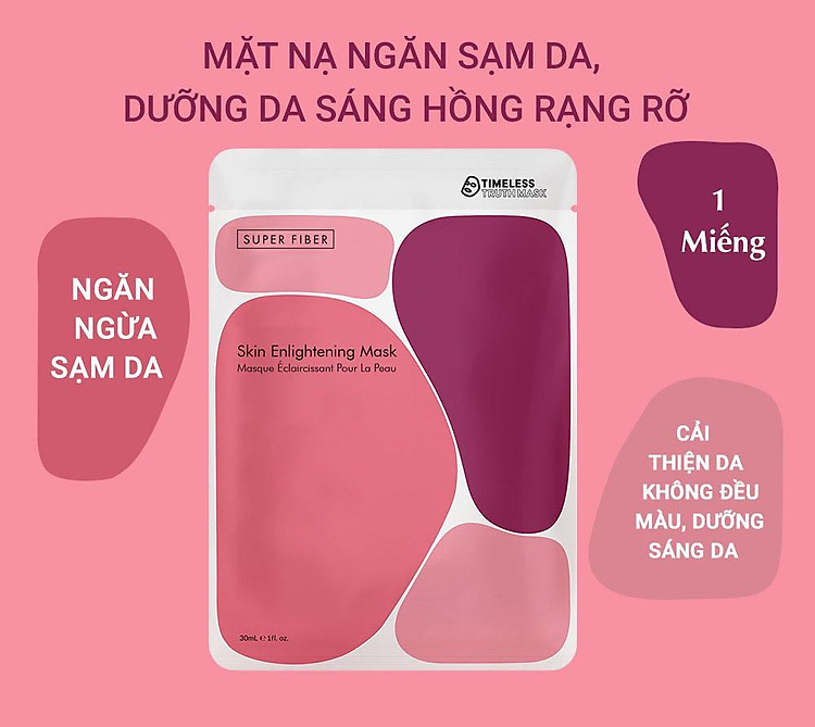 Timeless Truth Mask Super Fiber Skin Enlightening Mask Mặt Nạ Cấp Ẩm Timeless Truth Mask Super Fiber Skin Enlightening Mask