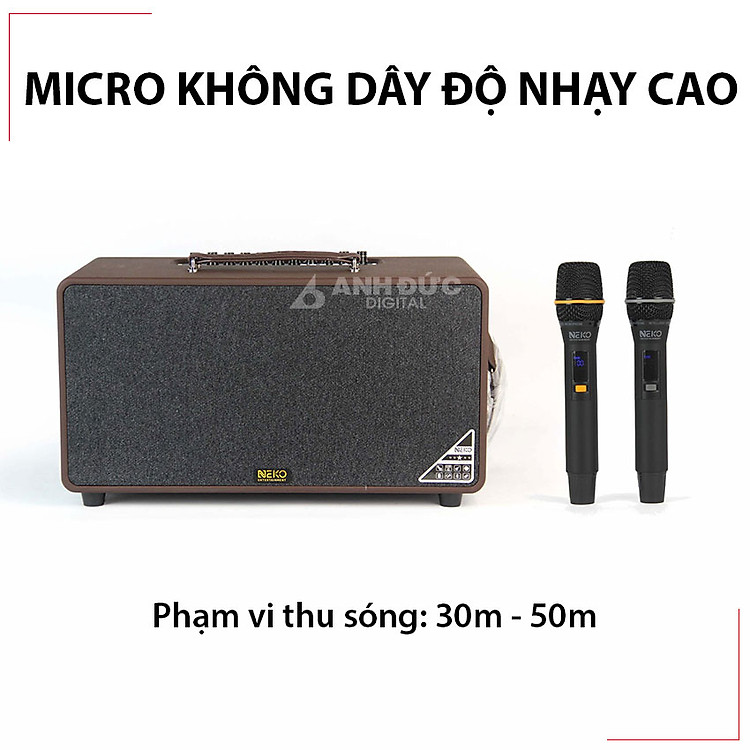 Micro không dây độ nhạy cao