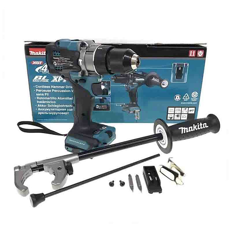 Máy khoan búa vặn vít pin 40V Makita HP001GZ