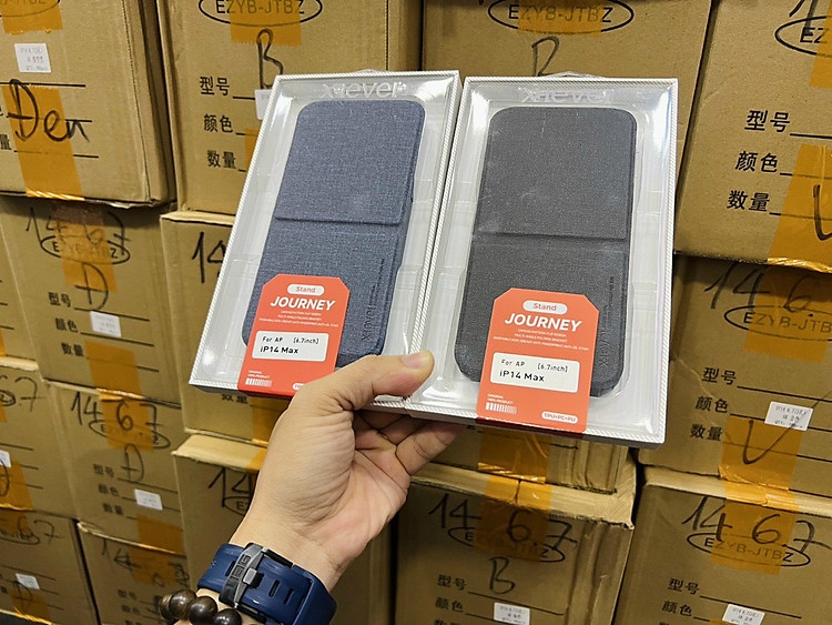 Case ốp lưng canvas cho iPhone 14 Pro Max (6.7 inch) hiệu X-level Stand Journey bảo vệ camera, lật dọc kiêm giá đỡ điện thoại