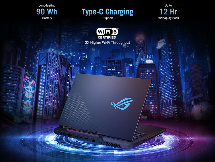 Asus Gaming ROG Strix Scar G533QR 90wh