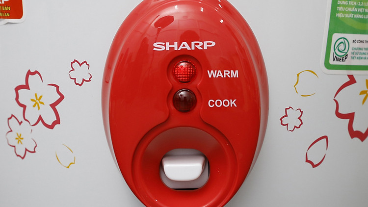 Sharp KSH-D22V sử dụng điều khiển nút gạt đơn giản