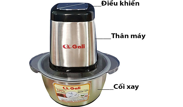 Các bộ phận của Máy xay thịt Gali GL-1920