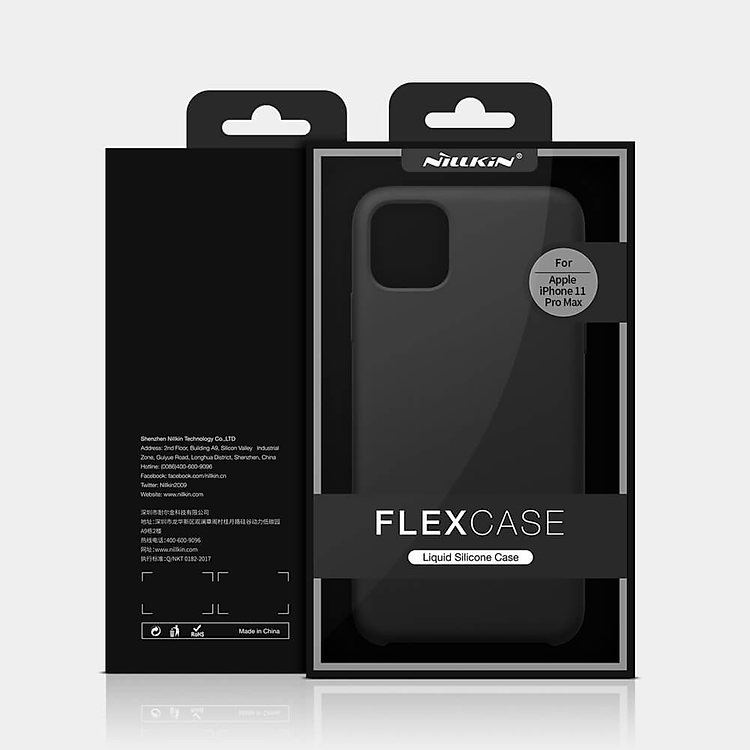 Ốp lưng chống sốc silicon cho iPhone 11 Pro Max mỏng 1mm hiệu Nillkin Flex Pure Cover Case (chống sốc cực tốt, chất liệu cao cấp, gờ bảo vệ camera) - hàng nhập khẩu
