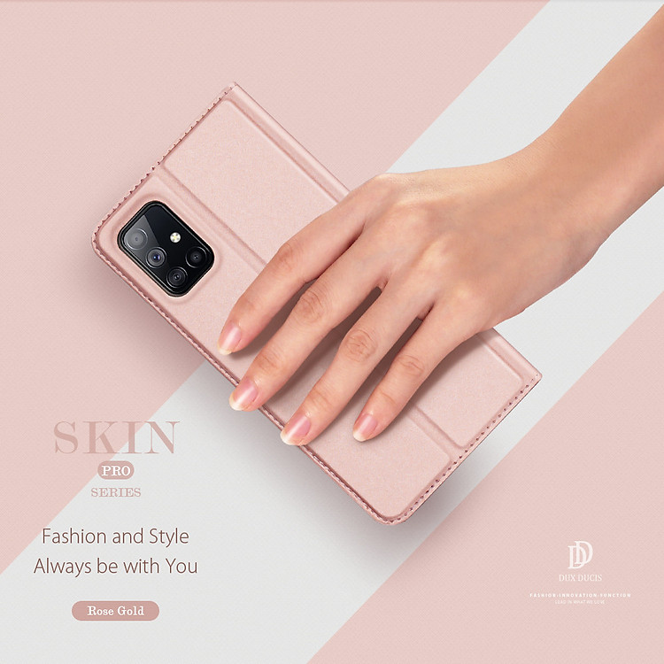 Bao da Samsung Galaxy M51 Dux Ducis Skin - Hàng nhập khẩu