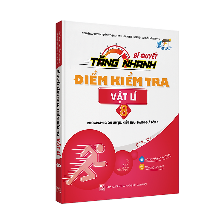 Sách bí quyết tăng nhanh điểm kiểm tra vật lí 8 