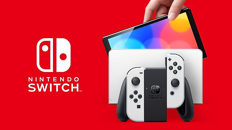  Hai màu Nintendo Switch OLED Model White Joy-Con dễ dàng lựa chọn