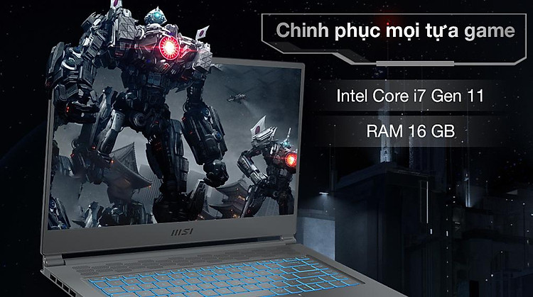 MSI Gaming Stealth 15M A11UEK i7 11375H (254VN) - Cấu hình
