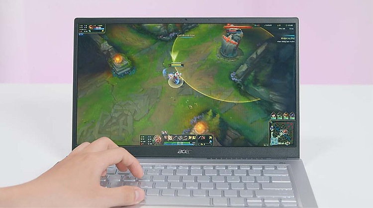 Acer Swift 3 SF314 511 55QE i5 1135G7 (NX.ABNSV.003) - Chơi game Liên Minh Huyền Thoại