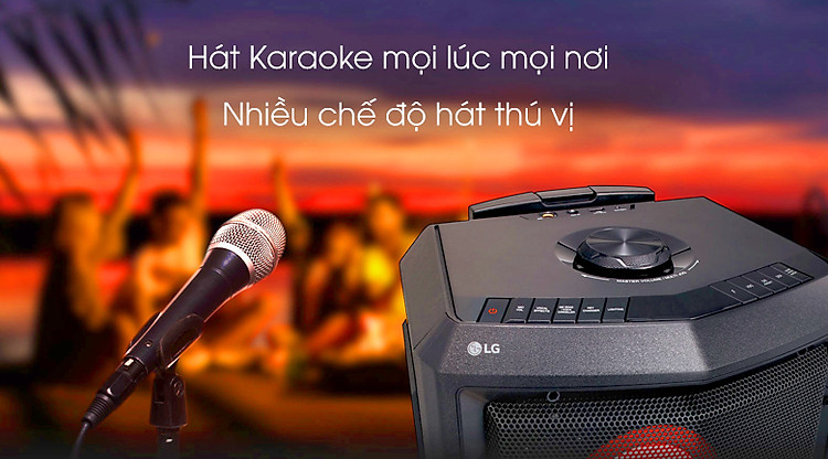 Loa kéo karaoke LG RL2 -  Hát Karaoke