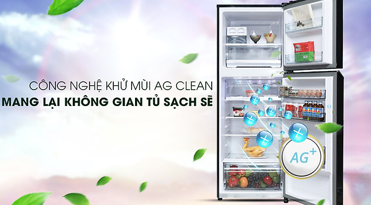 Công nghệ Ag Clean - Tủ lạnh Panasonic Inverter 366 lít NR-BL381WKVN