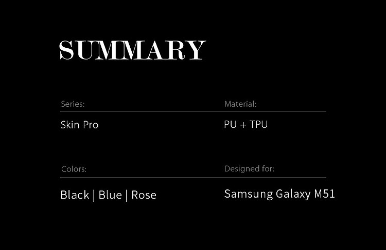 Bao da Samsung Galaxy M51 Dux Ducis Skin - Hàng nhập khẩu