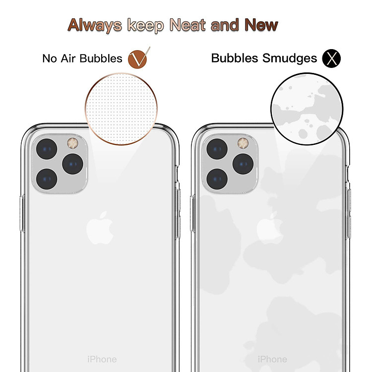 Ốp lưng dẻo silicon cho iPhone 11 Pro Max (6.5 inch) hiệu Ultra Thin (siêu mỏng 0.6mm, chống trầy, chống bụi) - Hàng nhập khẩu