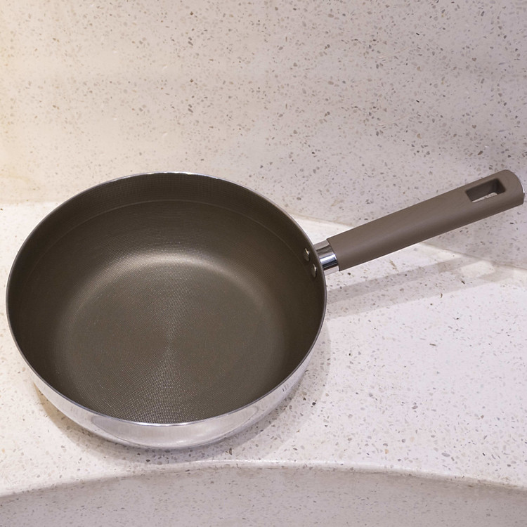 Chảo chống dính liền khối 7 lớp Kalpen Titanium Shield