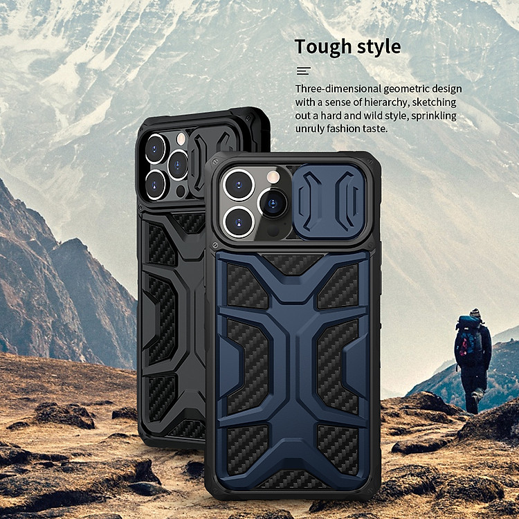 Ốp Lưng Nillkin Adventurer Case dành cho iPhone 13 / 13 Pro / 13 Pro Max - Hàng Nhập Khẩu