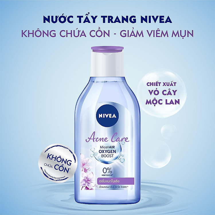 Nivea Micellair Water Acne Care For Acne Skin 400ml